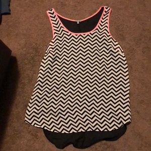 Striped tank top